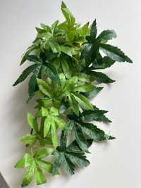 Roślina zielona sztuczna do terrarium akwarium 34 cm