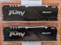 Pamięć RAM DDR4 16GB 3600MHz CL17 Kingston Fury RGB 2x8GB