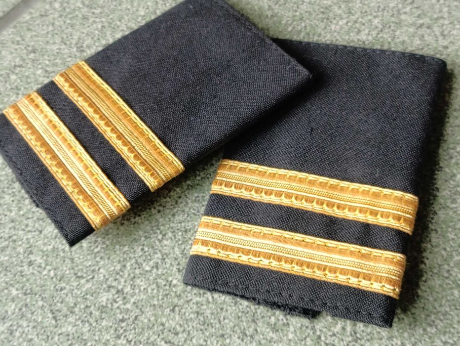 Погоны гражданской авиации 2 полосы