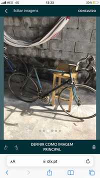 Bicicleta de estrada antiga