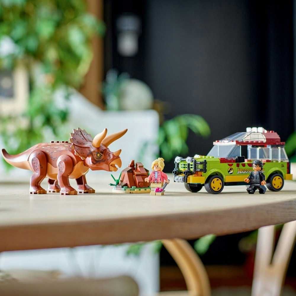 281EL. Klocki Badanie Triceratopsa do LEGO JURASSIC WORLD 76959