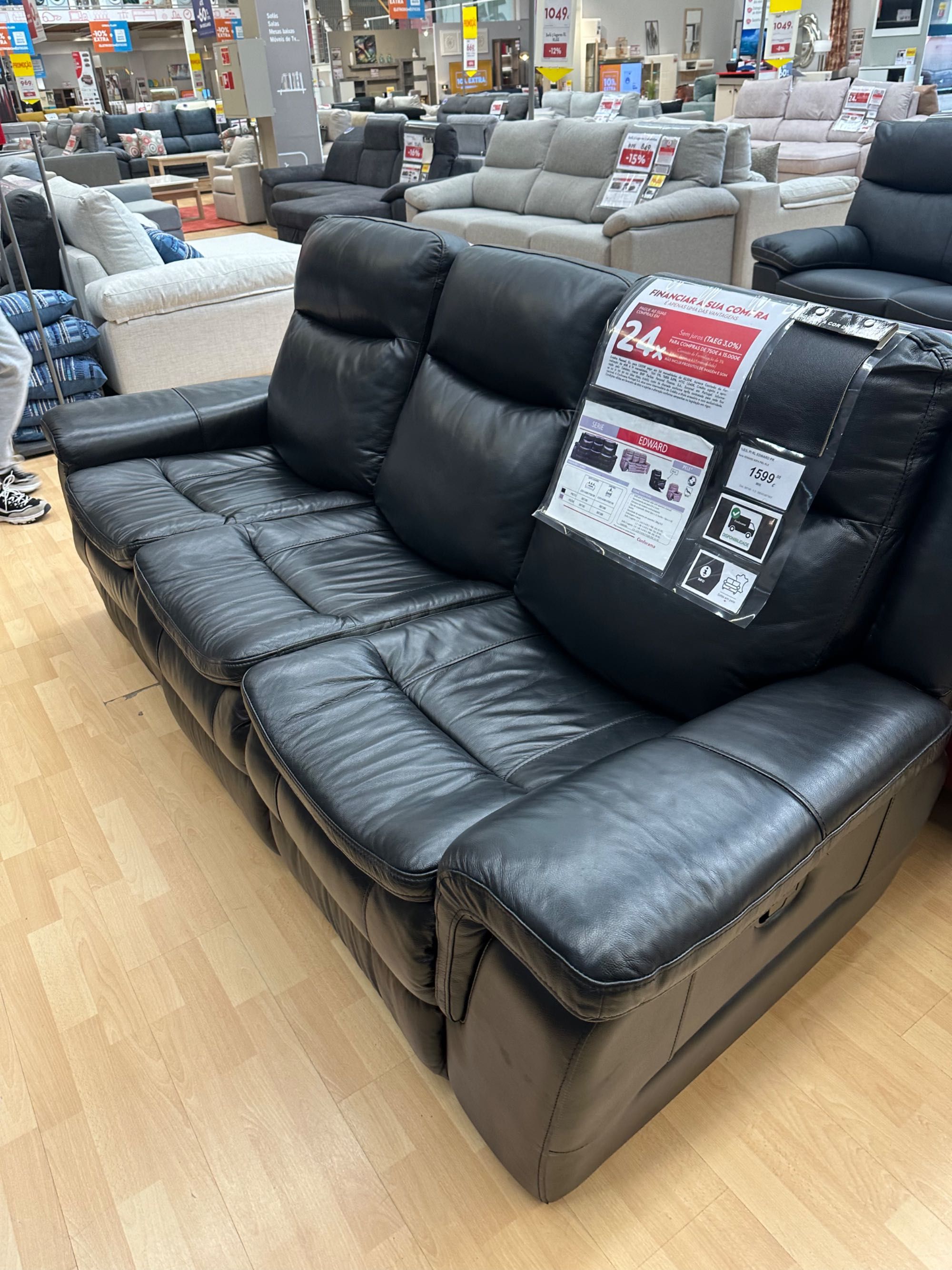 Sofa - sofá de couro