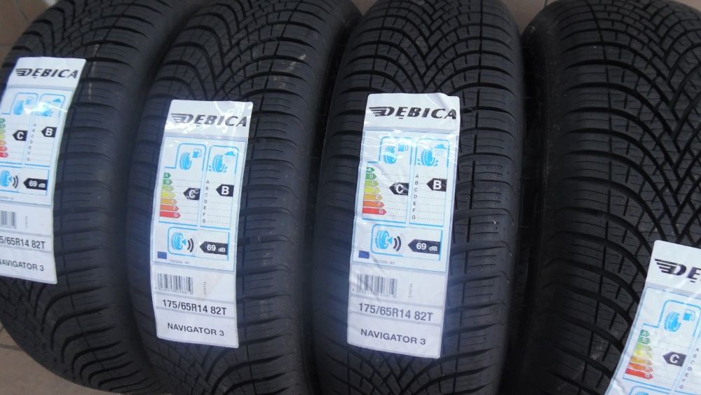 Nowe 175/65R14 DĘBICA Navigator 3 , Nowy Model, Całoroczne Warto ANDAR