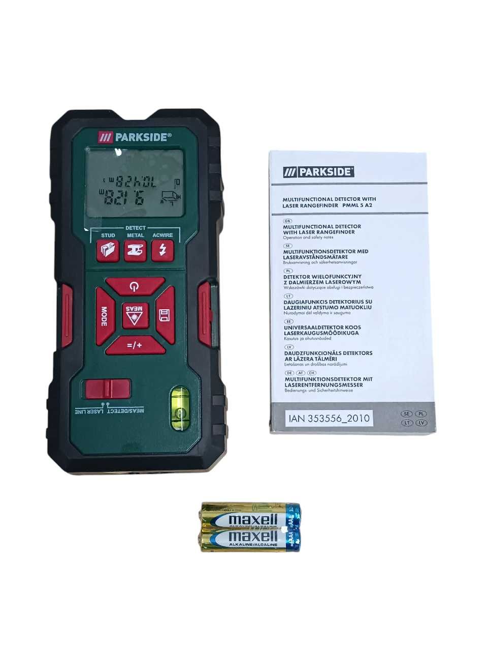 Detektor wielofunkcyjny Parkside PMML 5 A2 laser