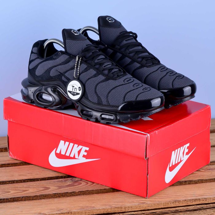 (2047) Термо Зимові Чоловічі Кросівки Nike Air Max TN (41-46) найк