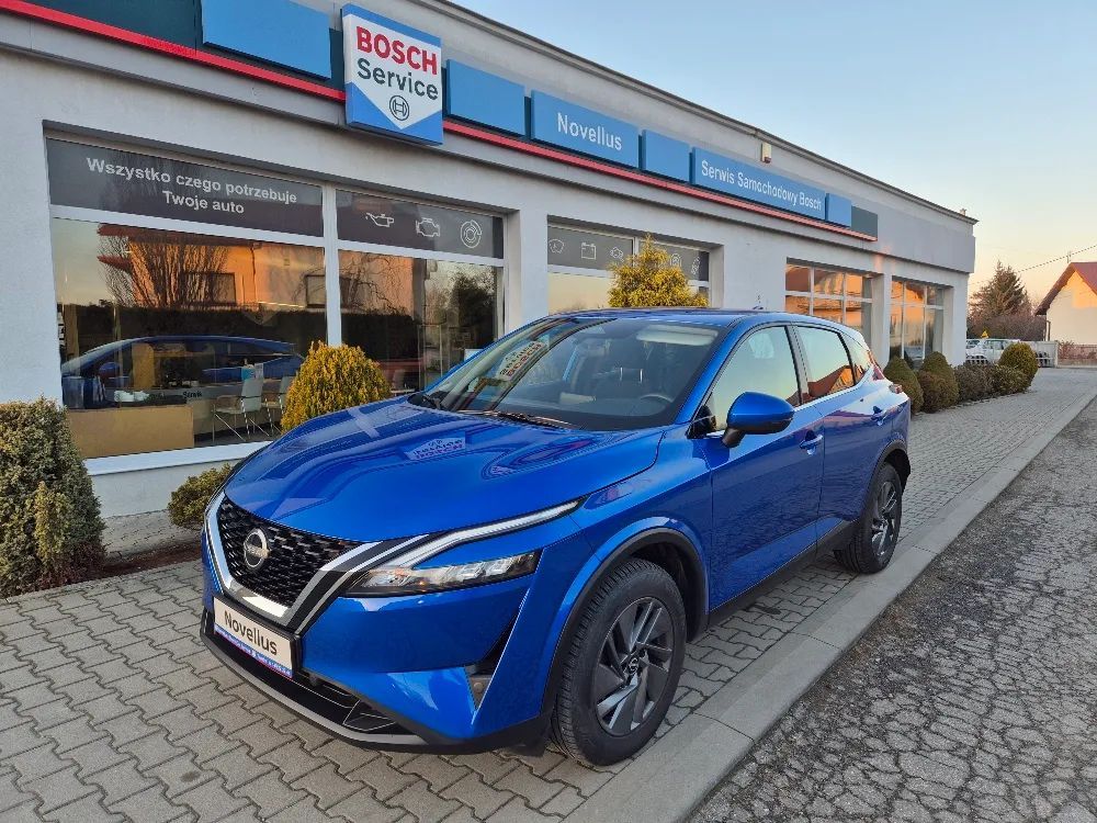 Nissan Qashqai krajowy, serwisowany, gwarancja FV VAT23% ACENTA + Pakiet zimowy