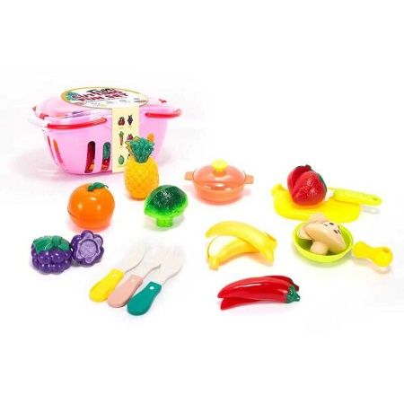 Фрукти,  овочі на липучках, посуд, в кошику (олх доставкою 490грн)