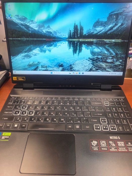 LAPTOP ACER NITRO 5 AN515-58 i5 12450H , 16 gb, RTX 3050 GWAR.