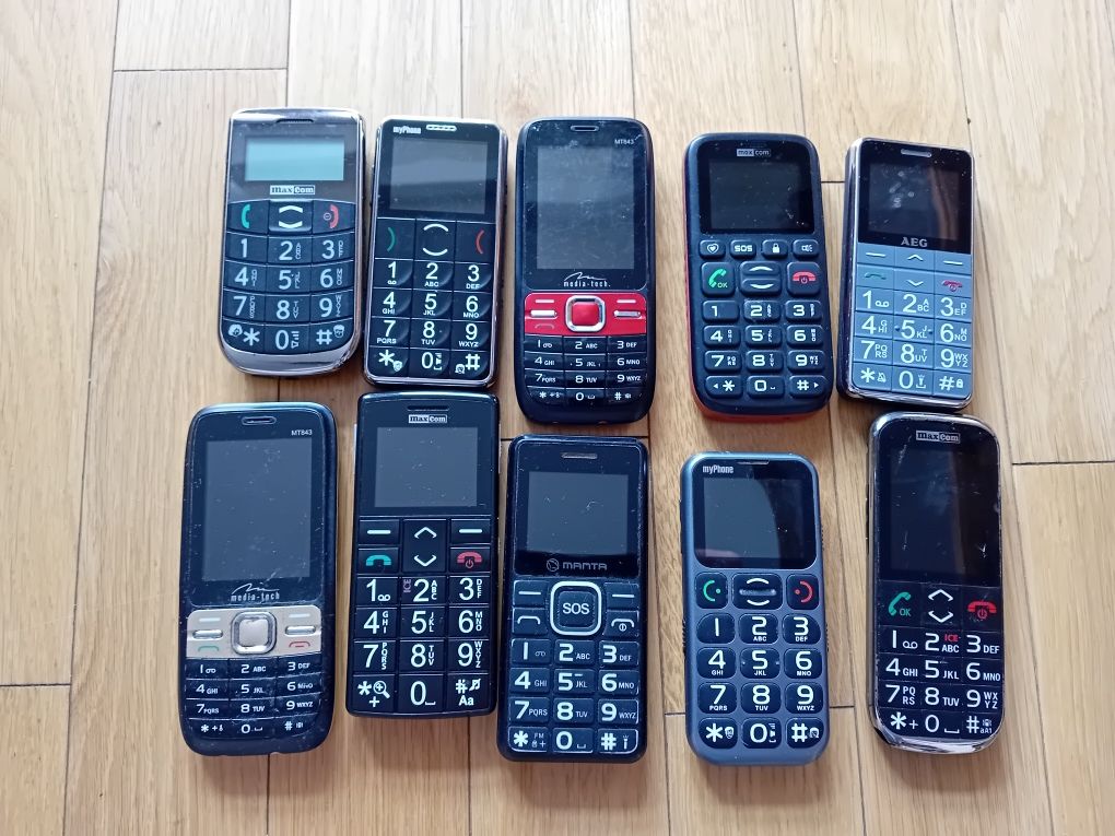 Mix telefonów komórkowych