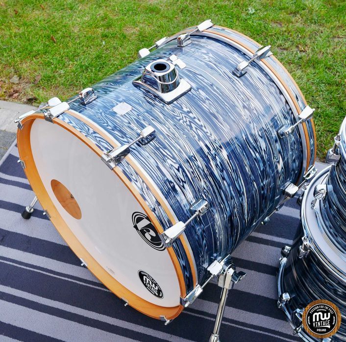Perkusja Kirchhoff Schlagwerk Atrium 22”, 10", 12", 14" Blue Oyster ‼️