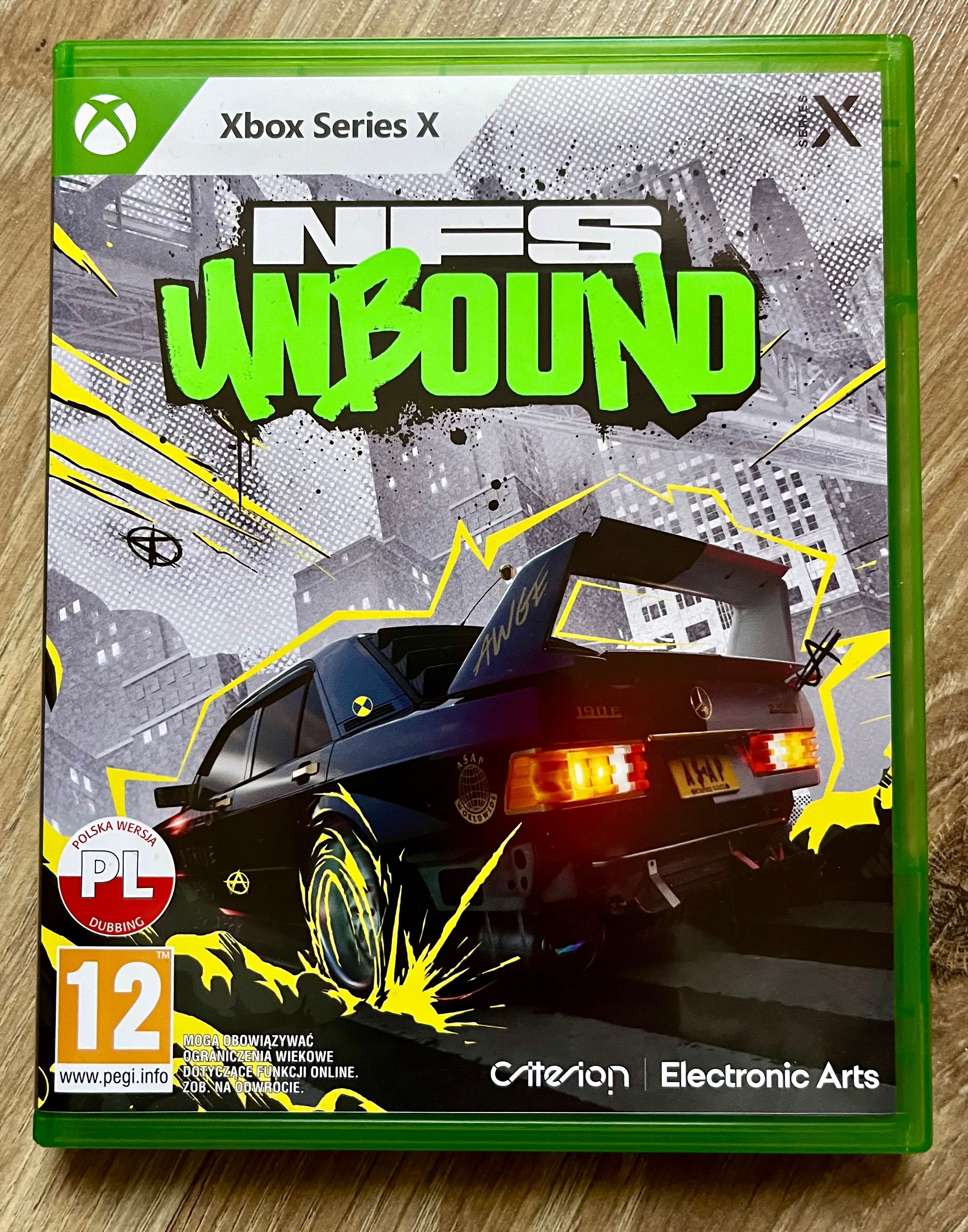 Need for speed Unbound PL na X Box Series - sklepowy stan !