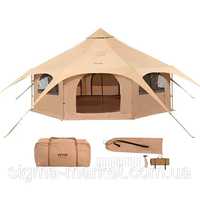 Сімейний намет Bell Tent 5 x 2,8 м Yurt Tent TC Cotton