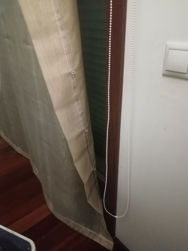 Cortinas em tecido tipo estore 2x2 metros
