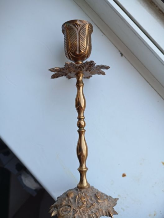 Підсвічник бронзовий