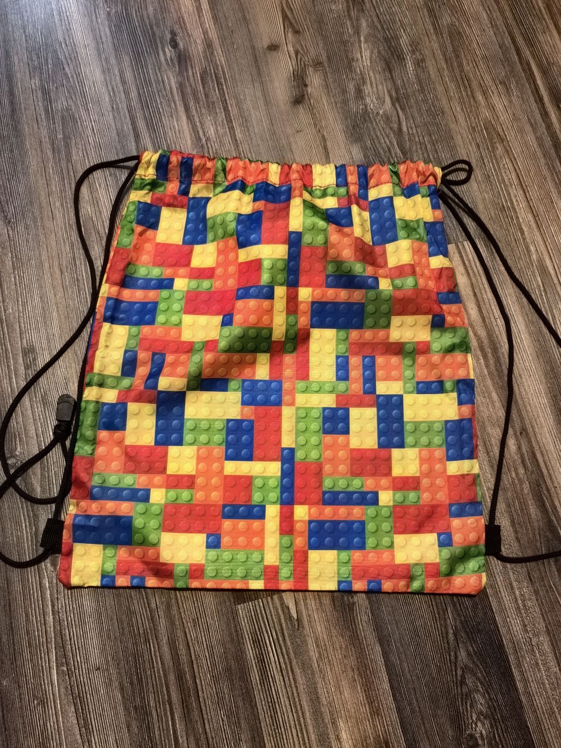 Plecak+piórnik+worek na buty wzór Lego