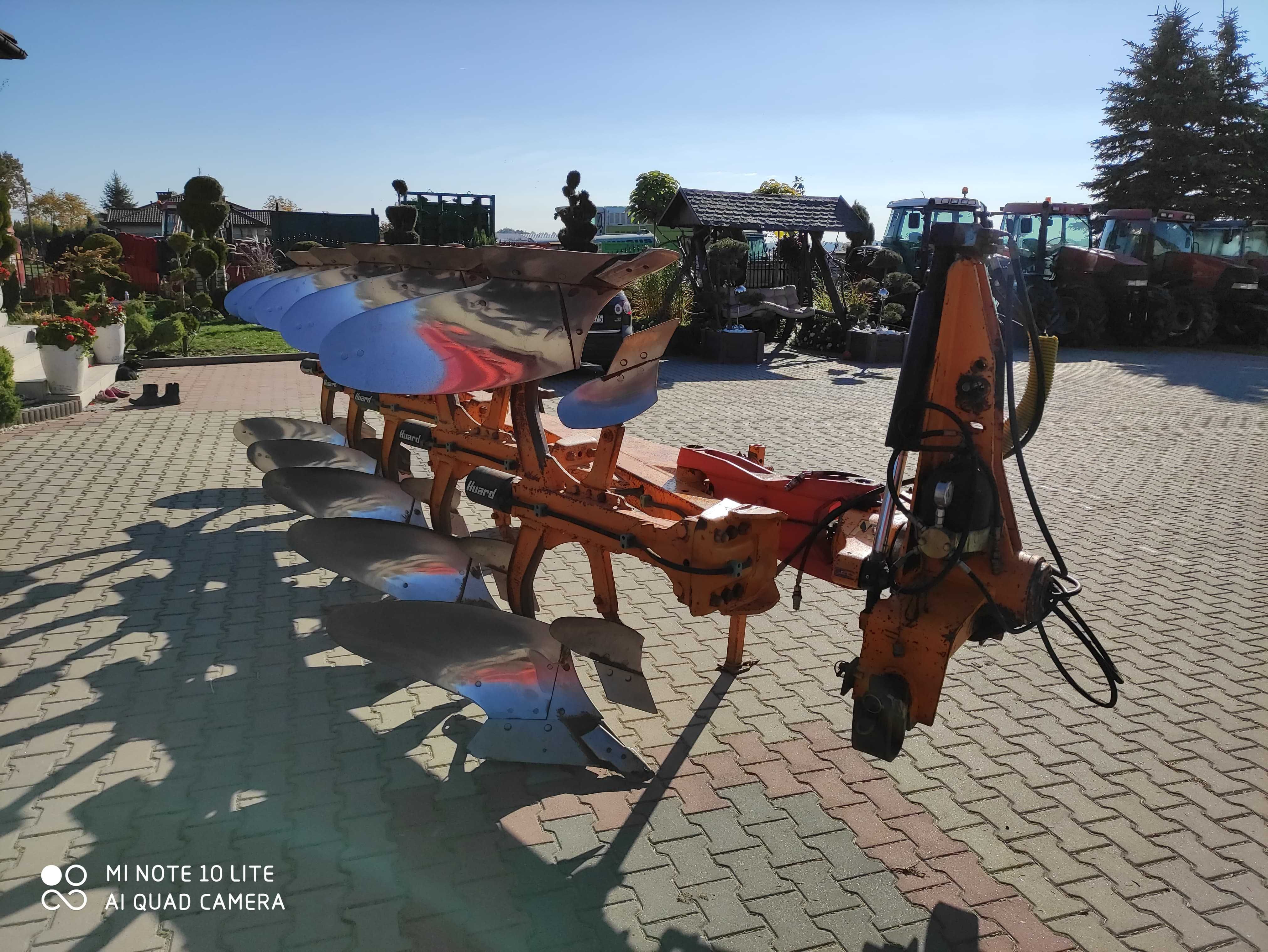Pług 5 Huard Vari-Master 120 sprowadzony Vario Liniowanie kuhn