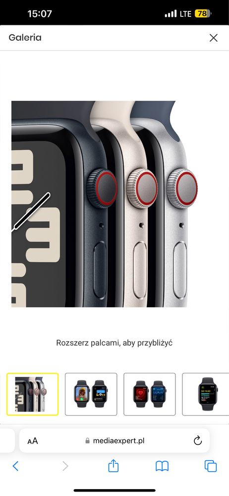 Na sprzedaż apple watch se2 gen