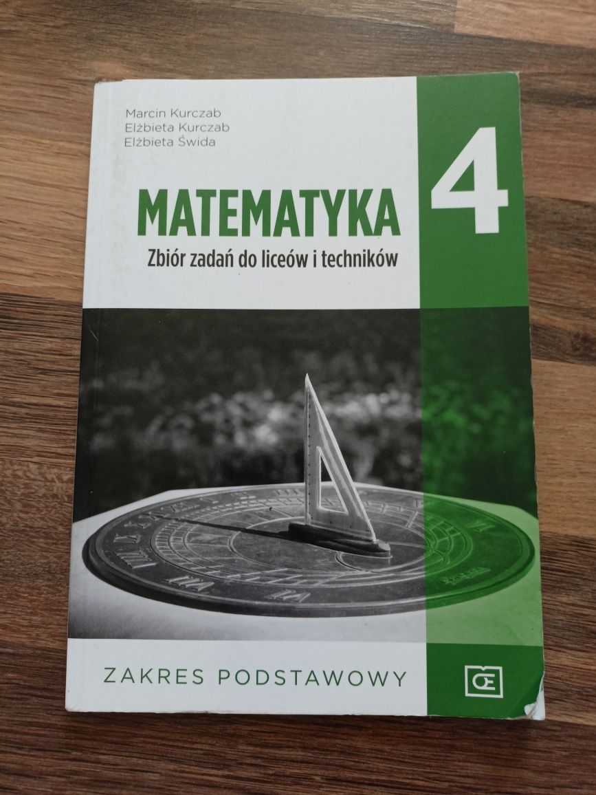 matematyka 4 zakres podstawowy podręcznik + zbiór zadań