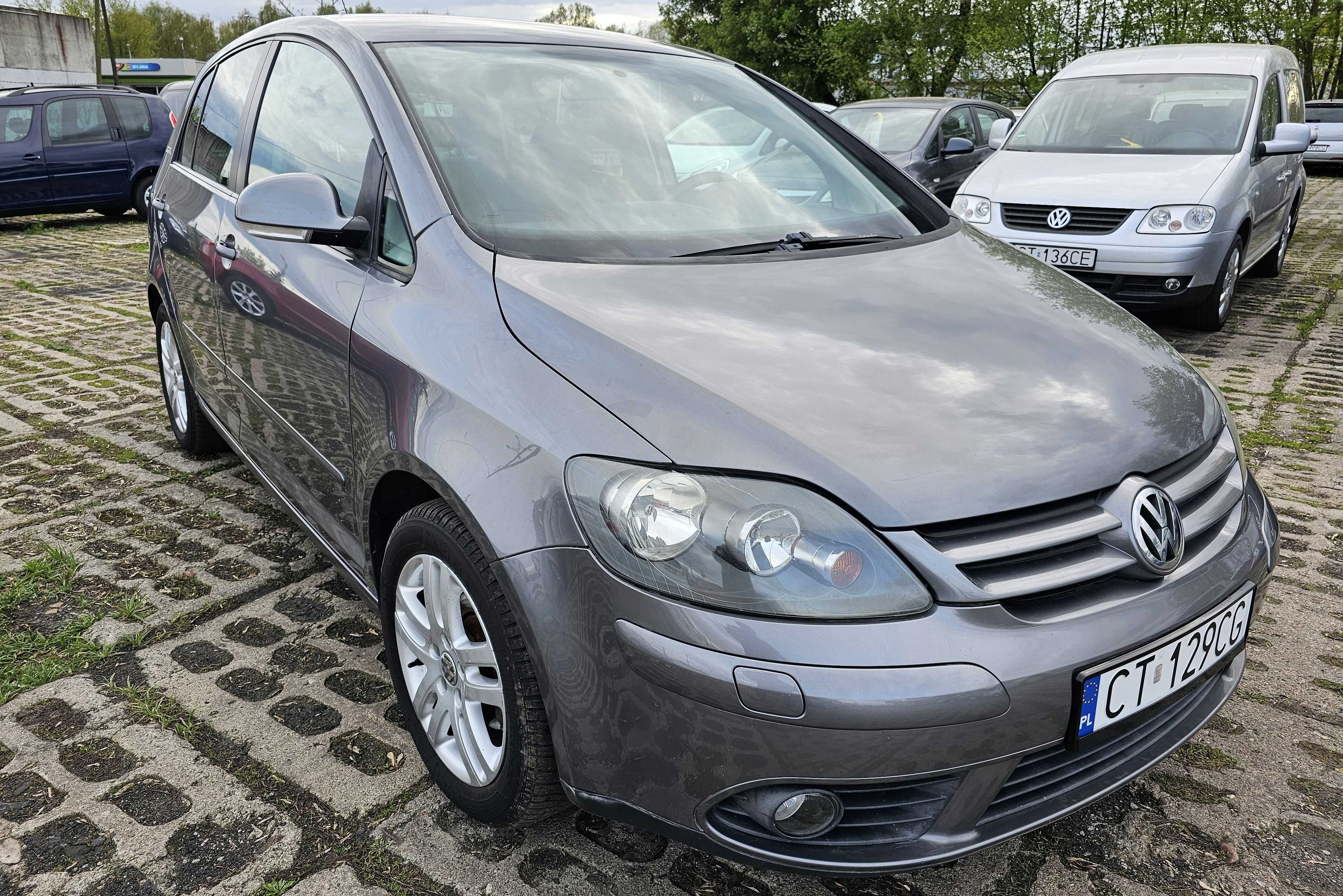 VW Golf 5 V PLUS + GORAL 2006 rok 1,6 MPI 5 d 203300 km ZAREJESTROWANY