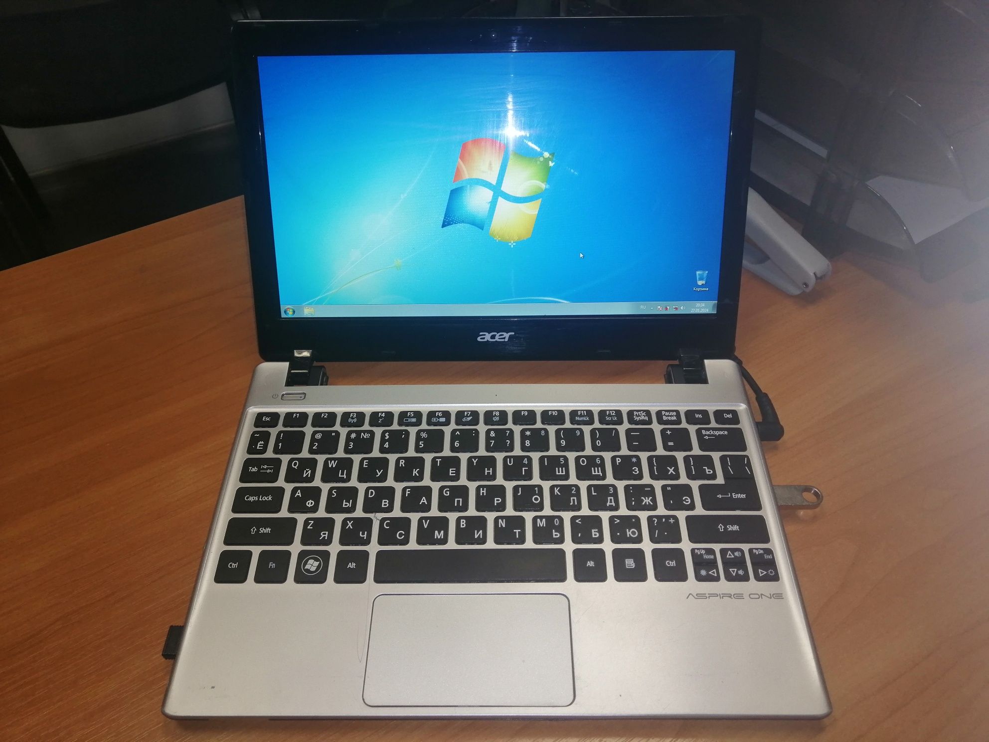 Ноутбук aser aspire one 11.6