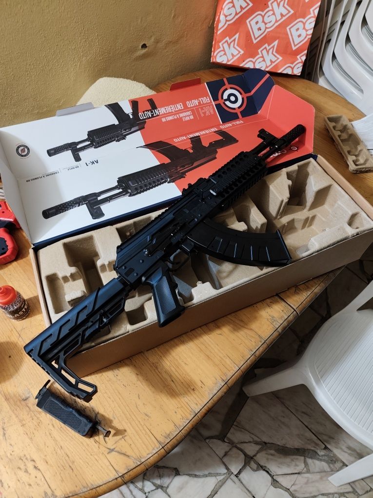 Carabina Airsoft  AK-1 Crosman Automática / Semi Automatica 4.5mm