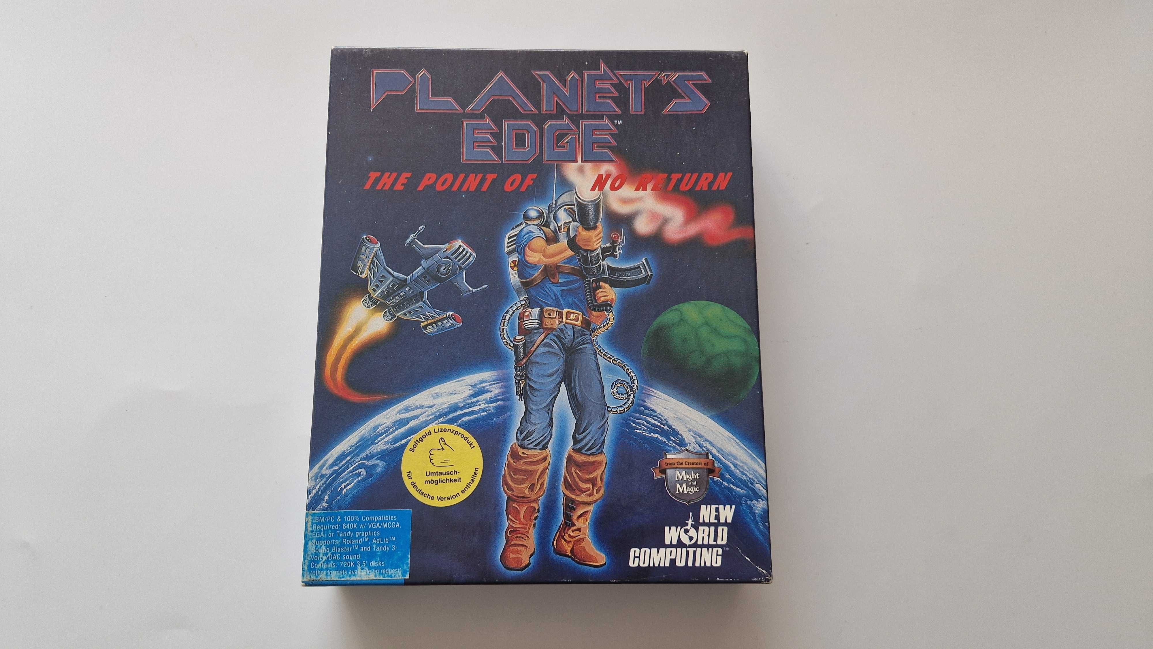 Planets Edge: Point of No Return PC Game (1991) Big Box