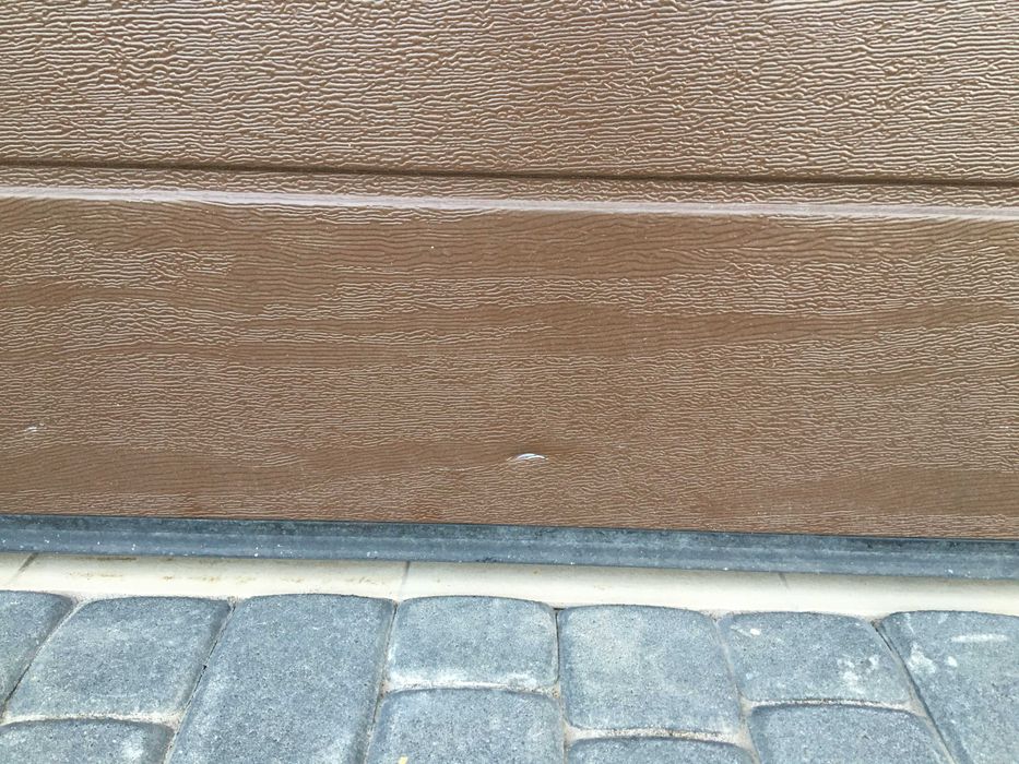 Panel dolny bramy garażowej