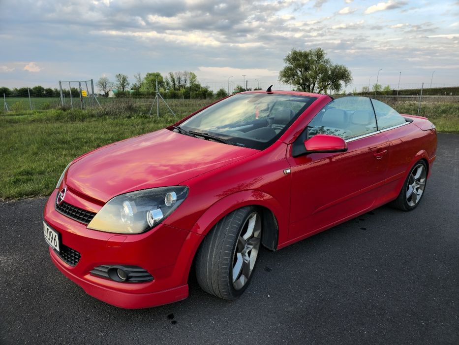 Astra h Twitop 2.0 turbo 200km benzyna skóra, Bi-xenon