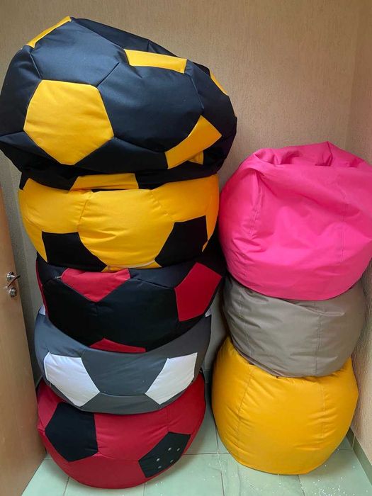 Крісло - мішок, крісло - груша, крісло - пуф. Власне виробництво