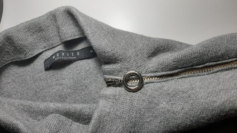 Sukienka szara Mohito