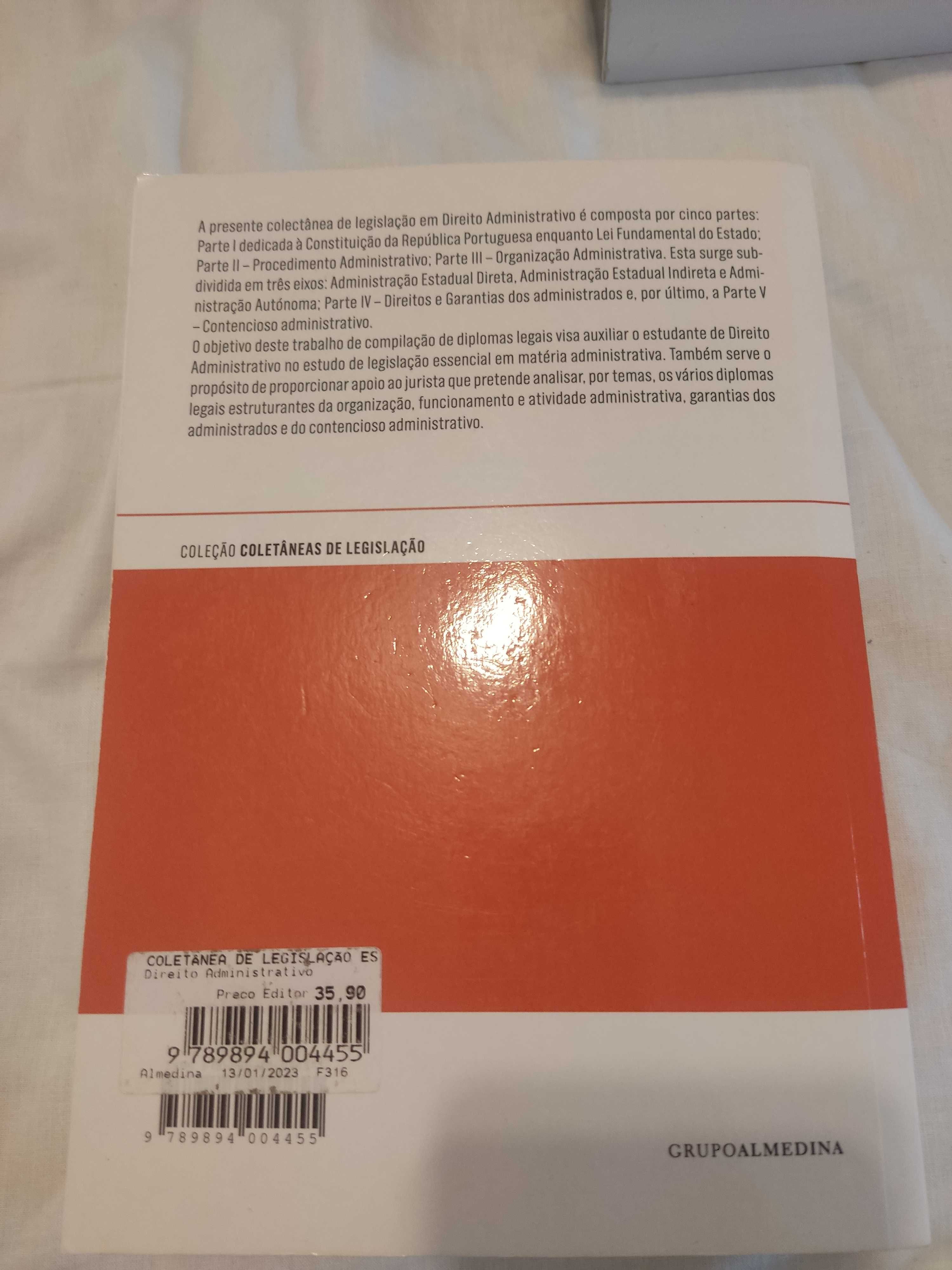 Coletânea Essencial de Direito Administrativo