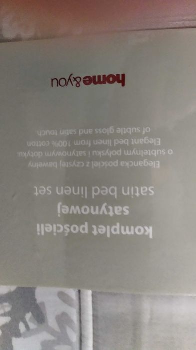 Komplet pościeli satynowej - HOME&YOU