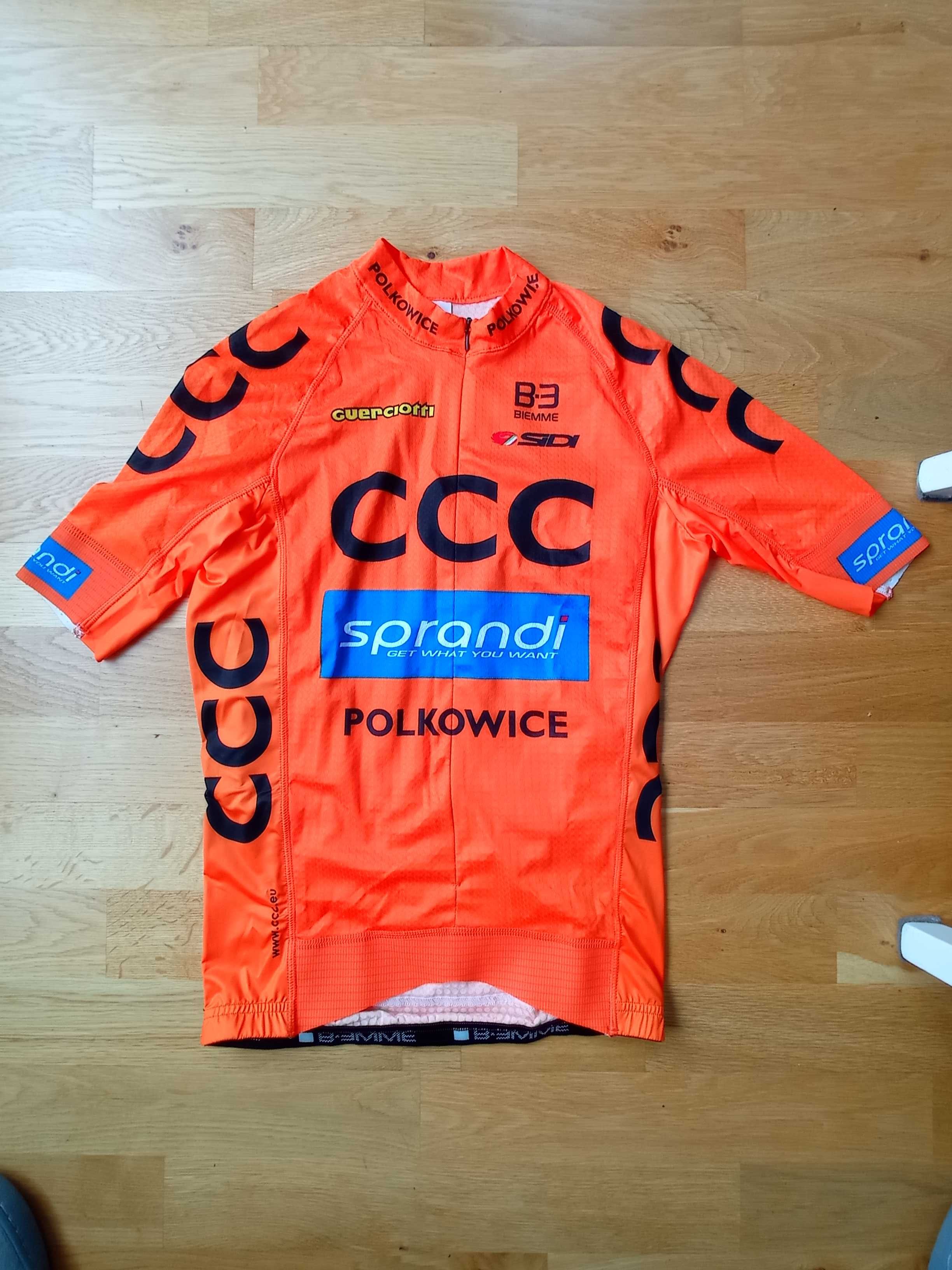 Nowa Koszula kolarska CCC sprandi Polkowice S