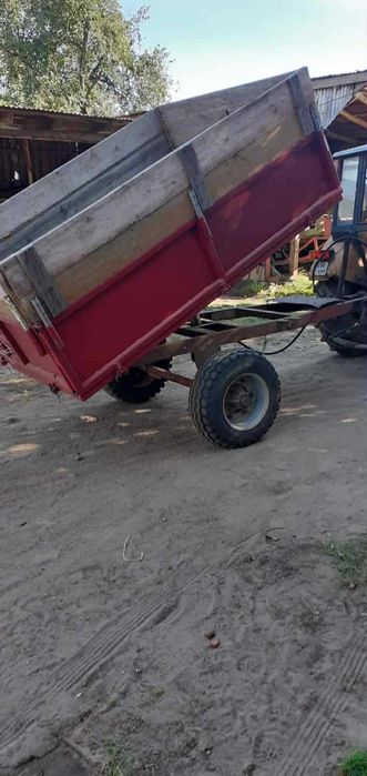 Sprzedam Przyczepka wywrotka + beczkowóz 3000L