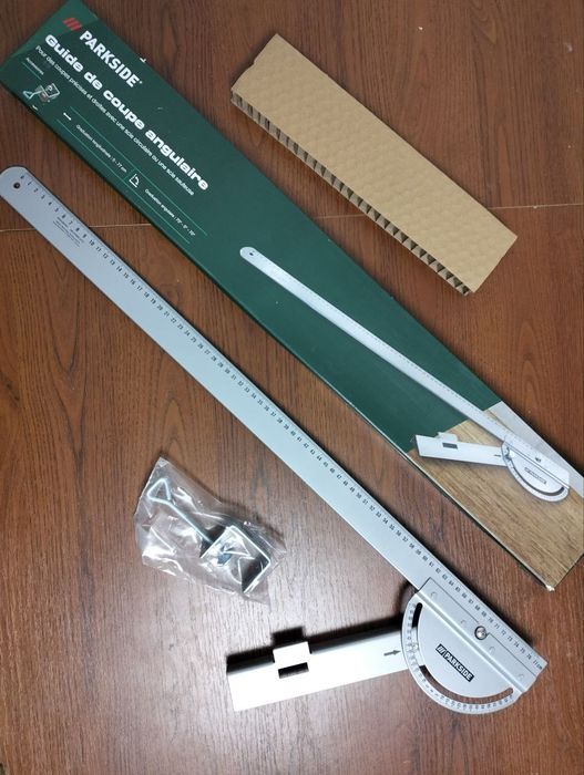 Лінійка Кутник-транспортир Parkside (Німеччина)