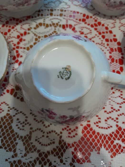 Чехословацький парцеляновий чайний сервіз