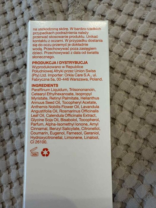 Zestaw kosmetyków plus odzież