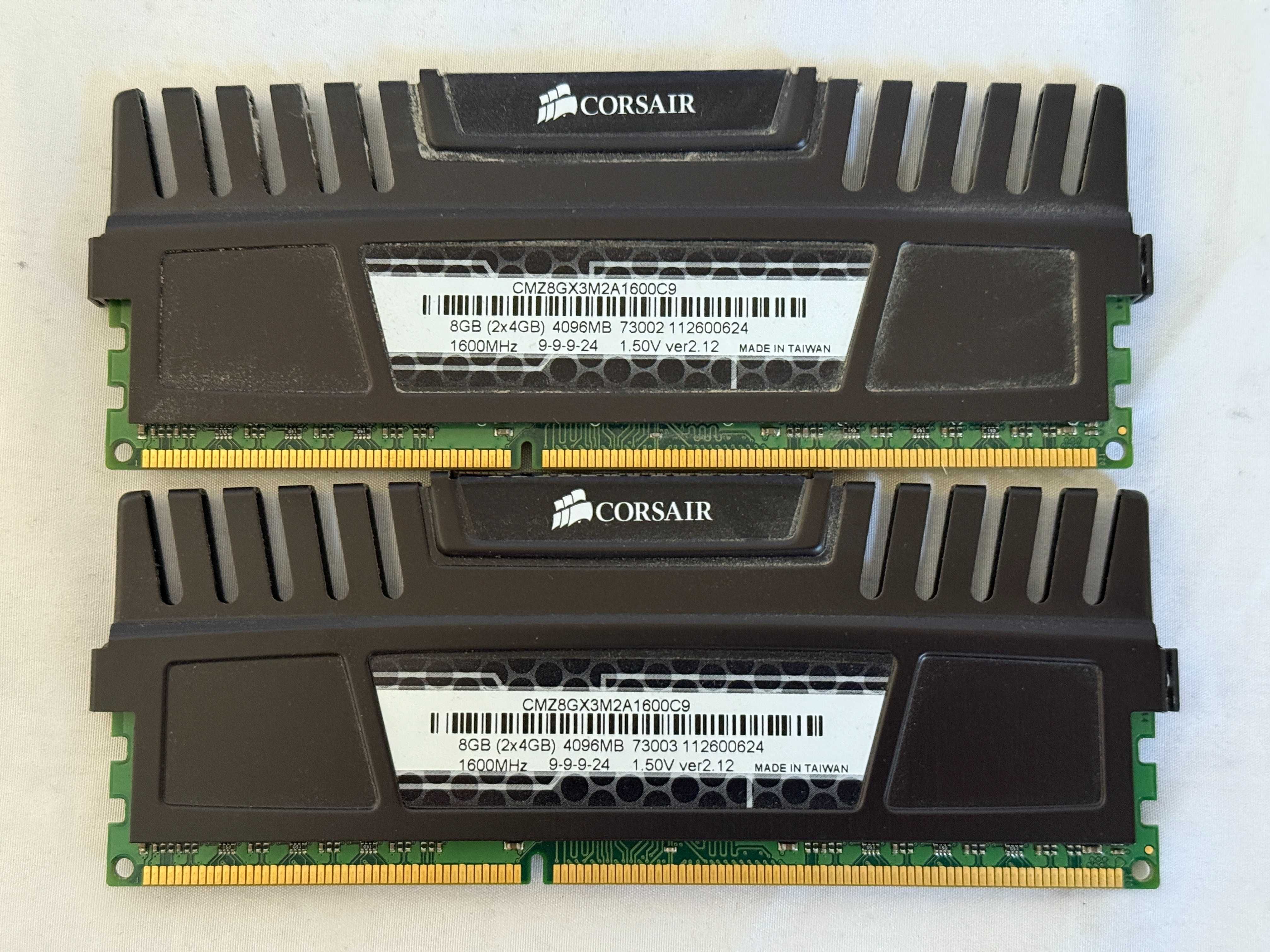 Pamięć RAM Corsair Vengeance DDR3 2x4GB 8GB 1600MHz