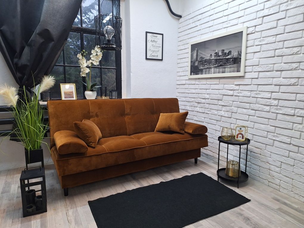 SOFIA kanapa wersalka sofa dwuosobowa rozkładana