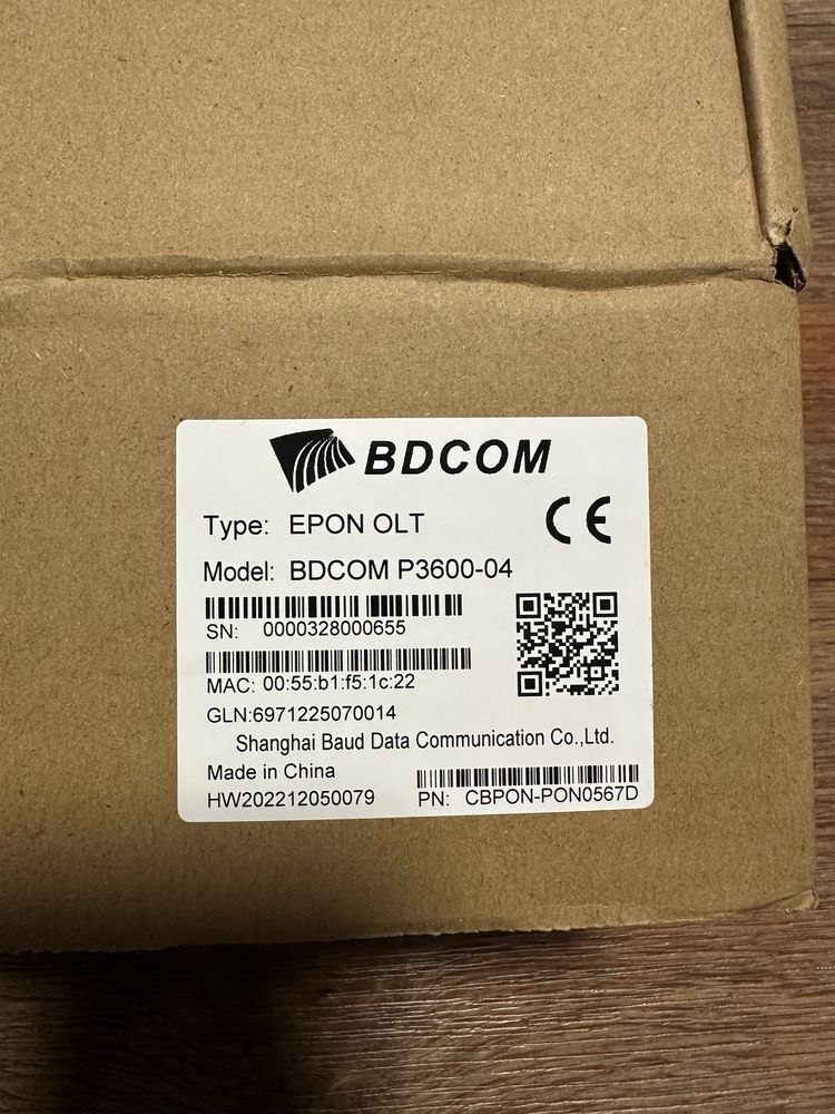 OLT BDCOM P3600 4 портова