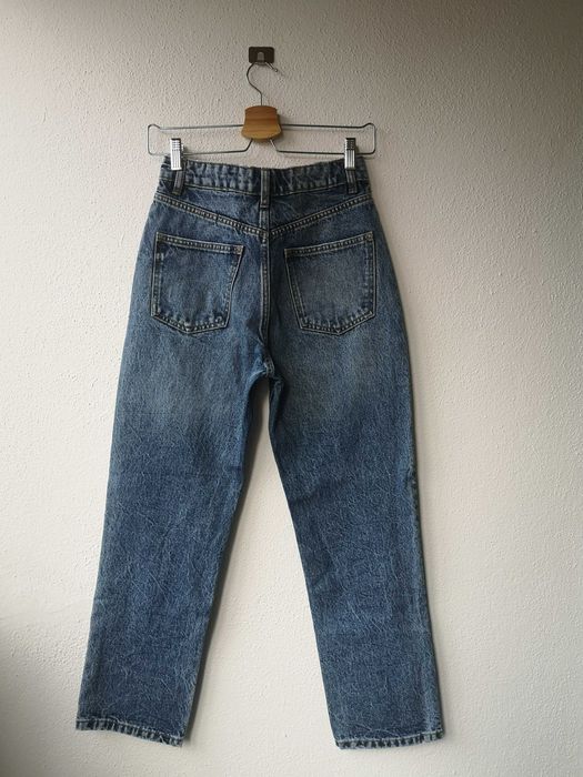 Mom jeans Zara, tamanho 34, como novas