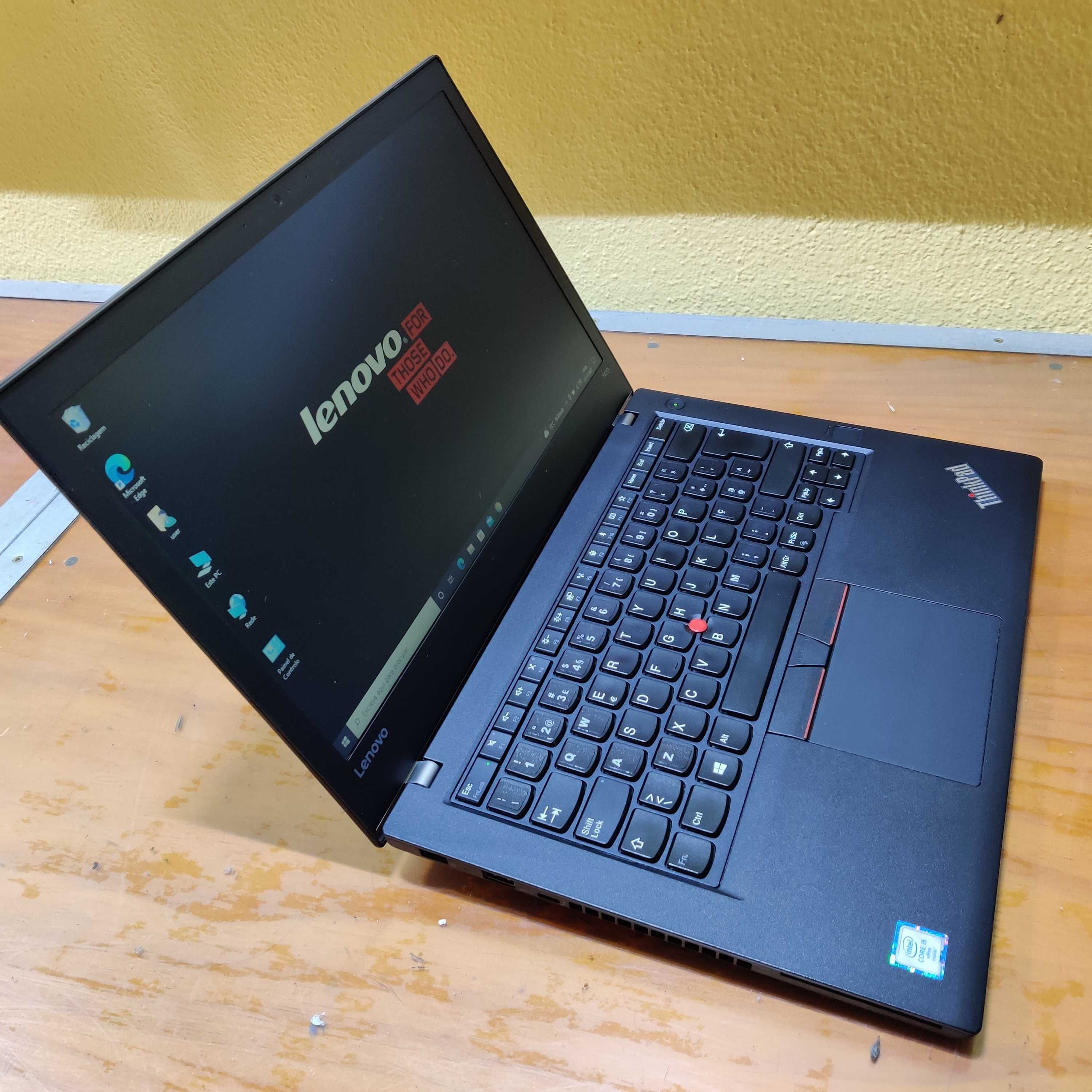 Portátil LENOVO THINKPAD T470 i5-6300u 512GB SSD 8gb raM