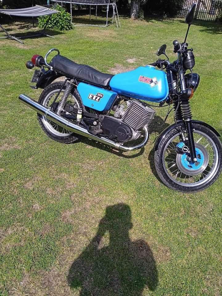 Motor Mz 250 zarejestrowana