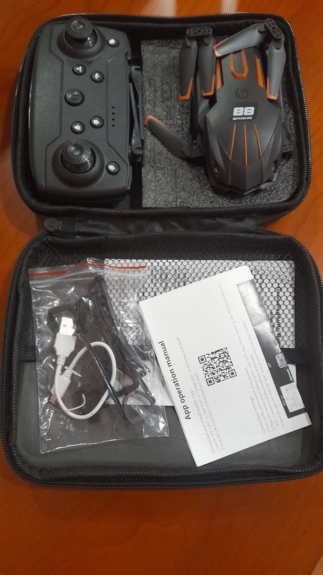 Drone D88 novo em caixa