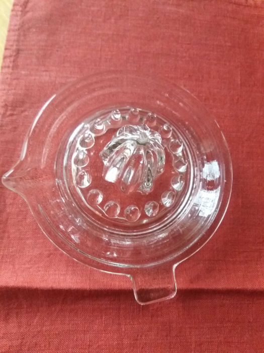 Patera owalna ze szkła - 25x14