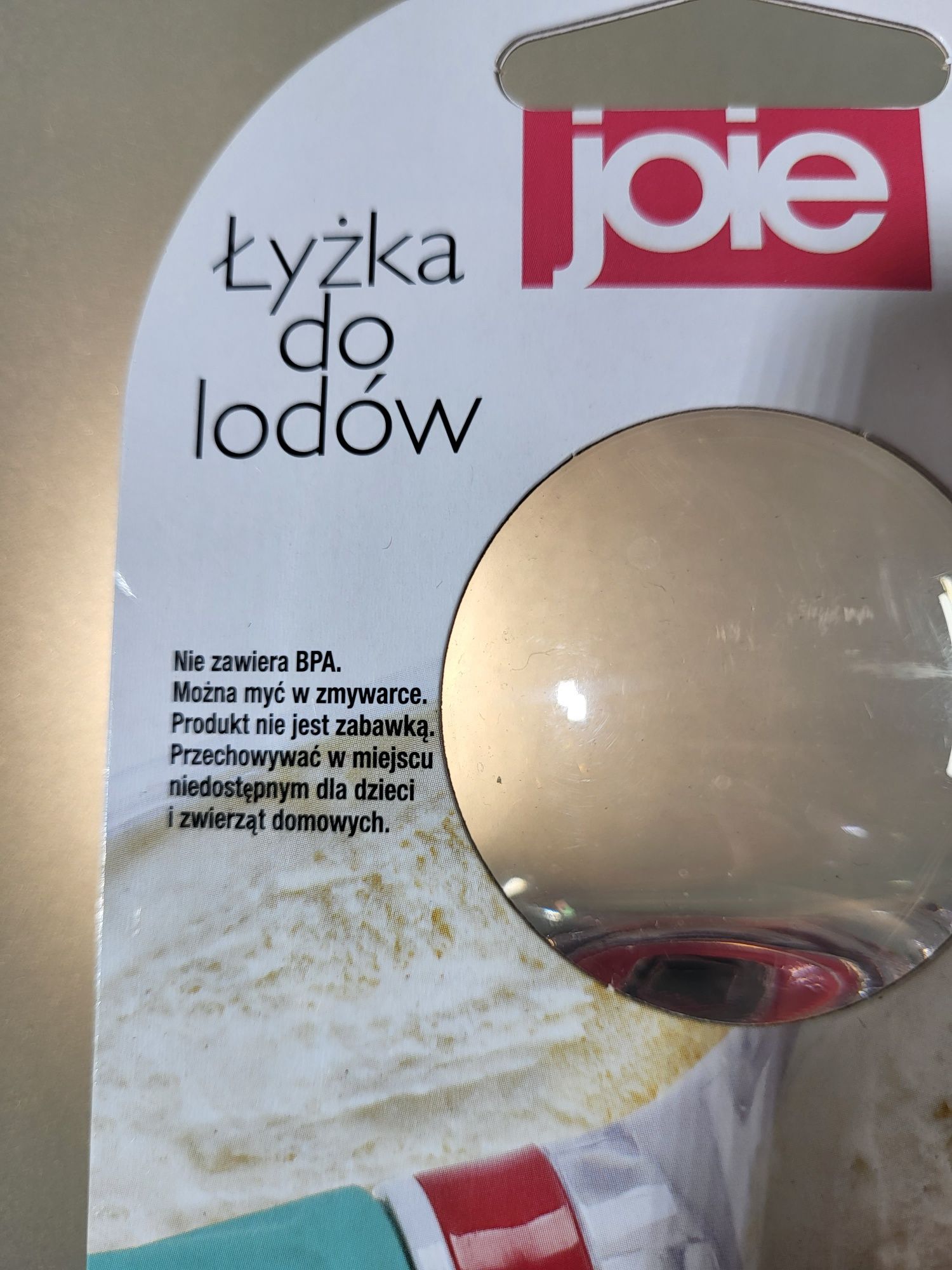 Joie Łyżka do Lodów Silikonowa Rączką Gałkownica