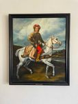 "Lisowczyk" - wg. Juliusza Kossaka 25X30 Olej na półtnie
