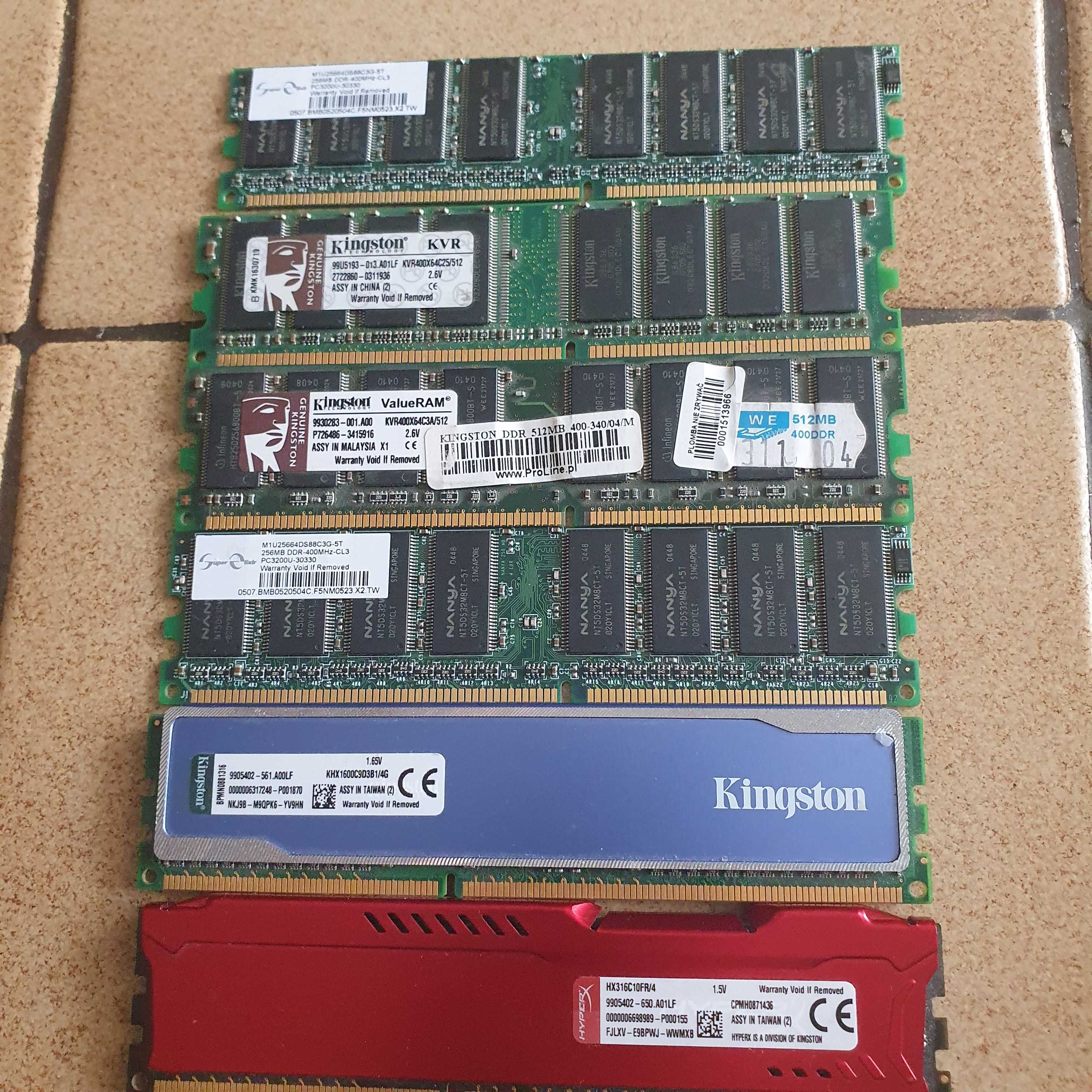 Pamięć 2x4 GB DDR-3 + gratisy