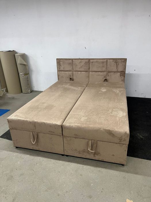 Łóżko kontynentalne 160x200 od ręki Czyszczenie magazynu