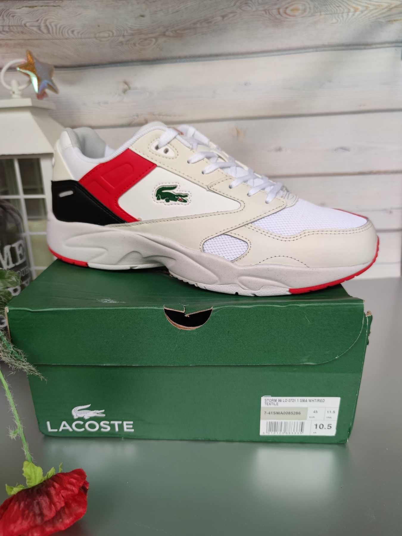 Новые кроссовки Lacoste Storm 96. разм.45 Оригинал